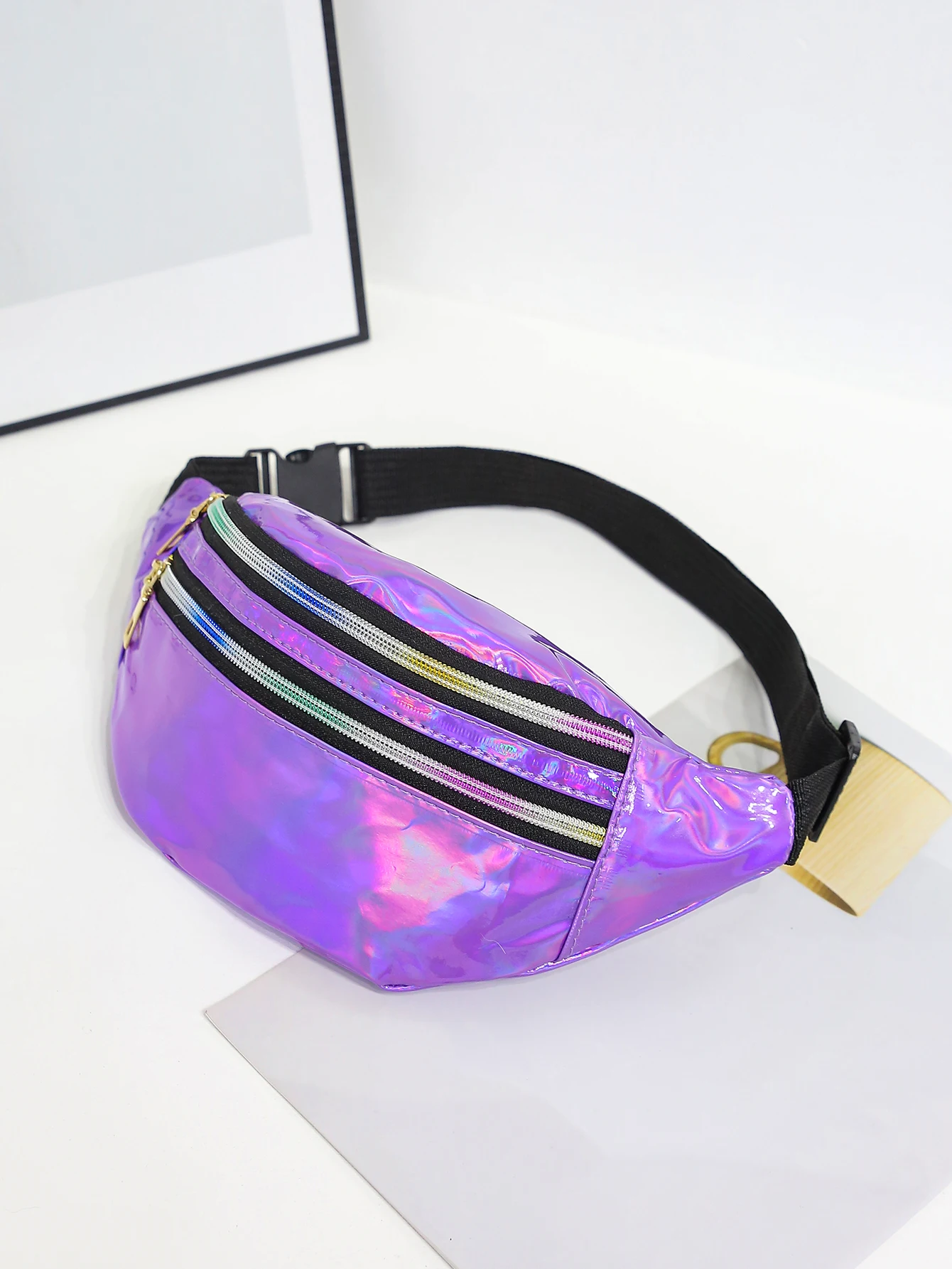 Women'S Bum Bags - حزمة فاني ليزر للنساء ، حقيبة