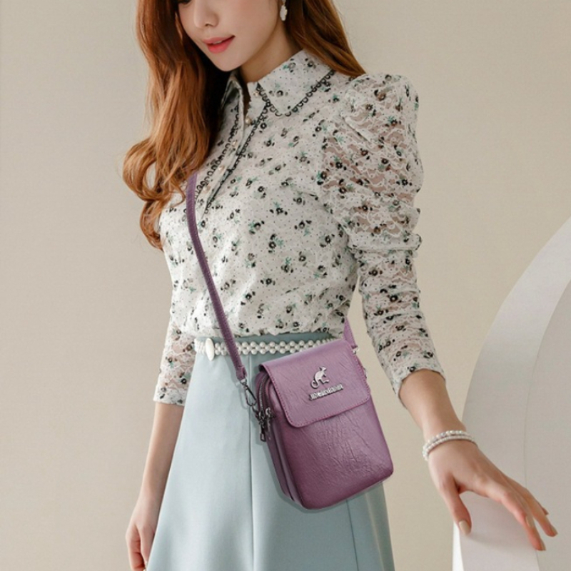 Women'S Kangaroo Bags - حقيبة هاتف نسائية عتيقة الطراز من