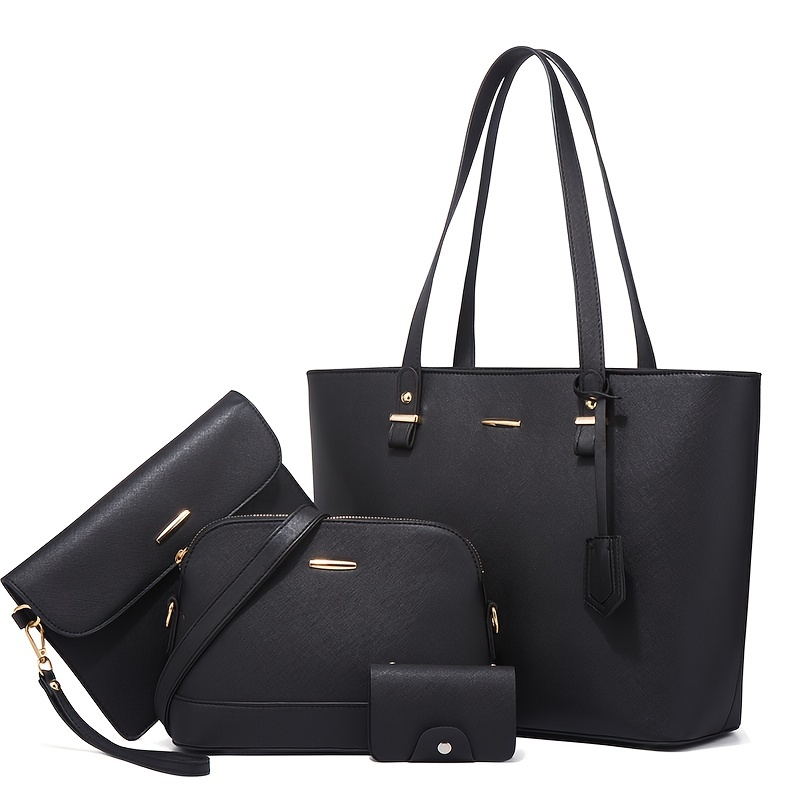 Women Bags Crossbody - 4 قطع أزياء المرأة حقيبة مجموعات