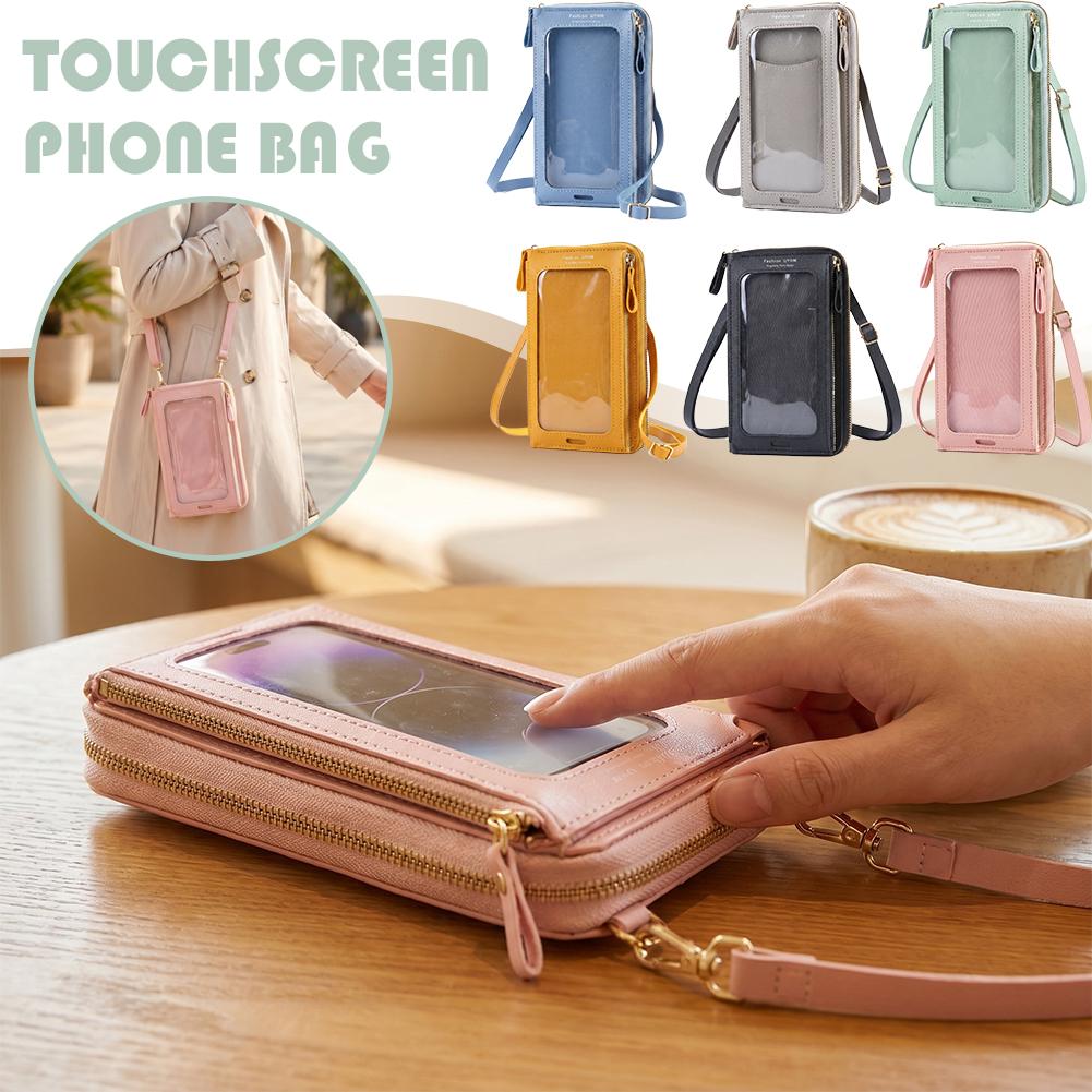 Women Bags Crossbody - حقائب نسائية من الجلد الناعم، محافظ