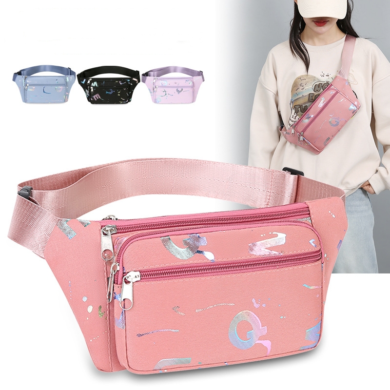 Women'S Bum Bags - فاني باكس المرأة البرنز الطباعة حقيبة