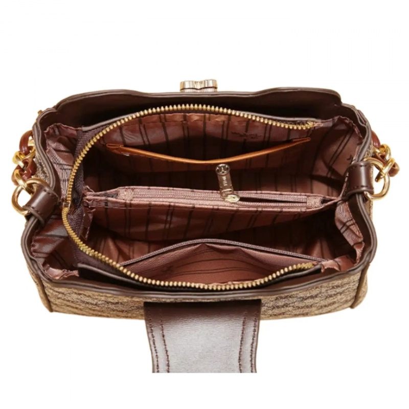 حقيبة كتف مطبوعة بتصميم عتيق،  - مراجعة Women Bags Crossbody وسعره