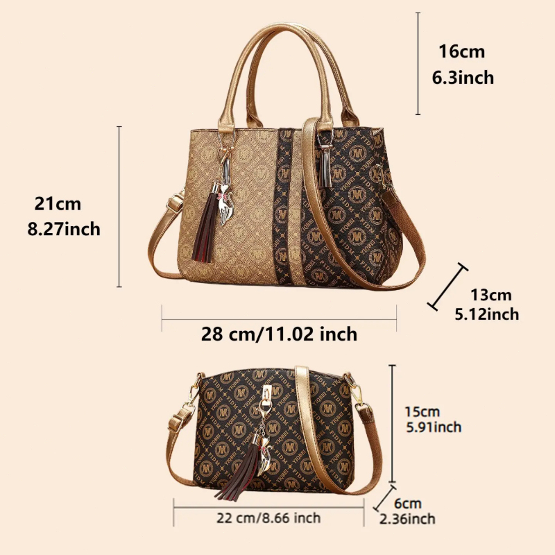 مجموعة حقائب يد نسائية مع حقيب - مراجعة Women Bags Crossbody وسعره