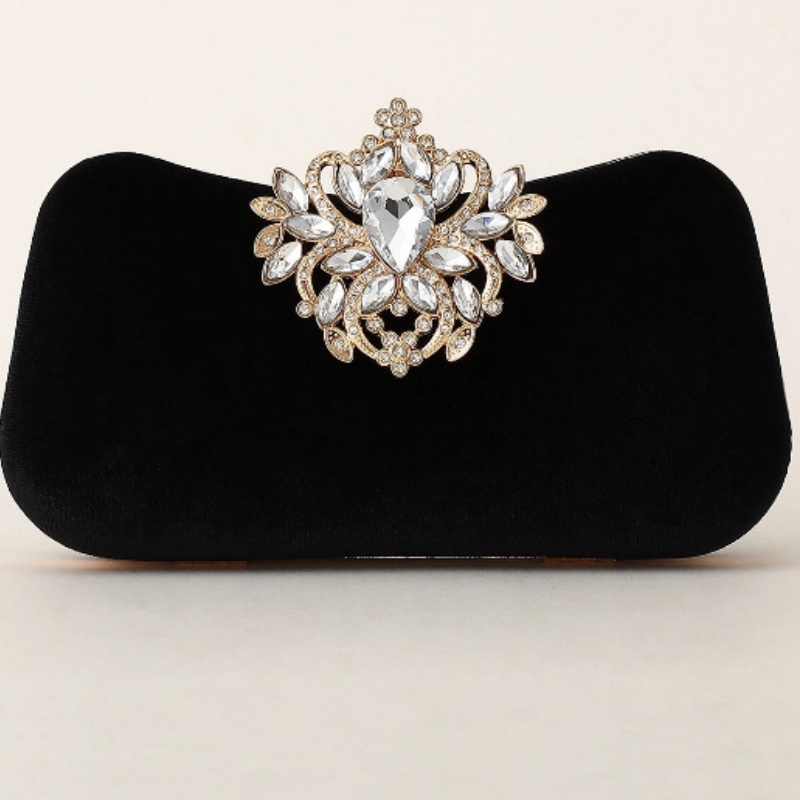 حقيبة يد مخملية خضراء داكنة فا - مراجعة Women'S Evening Bags وسعره