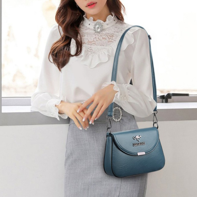 حقيبة كروس نسائية من الجلد الص - مراجعة Women'S Kangaroo Bags وسعره