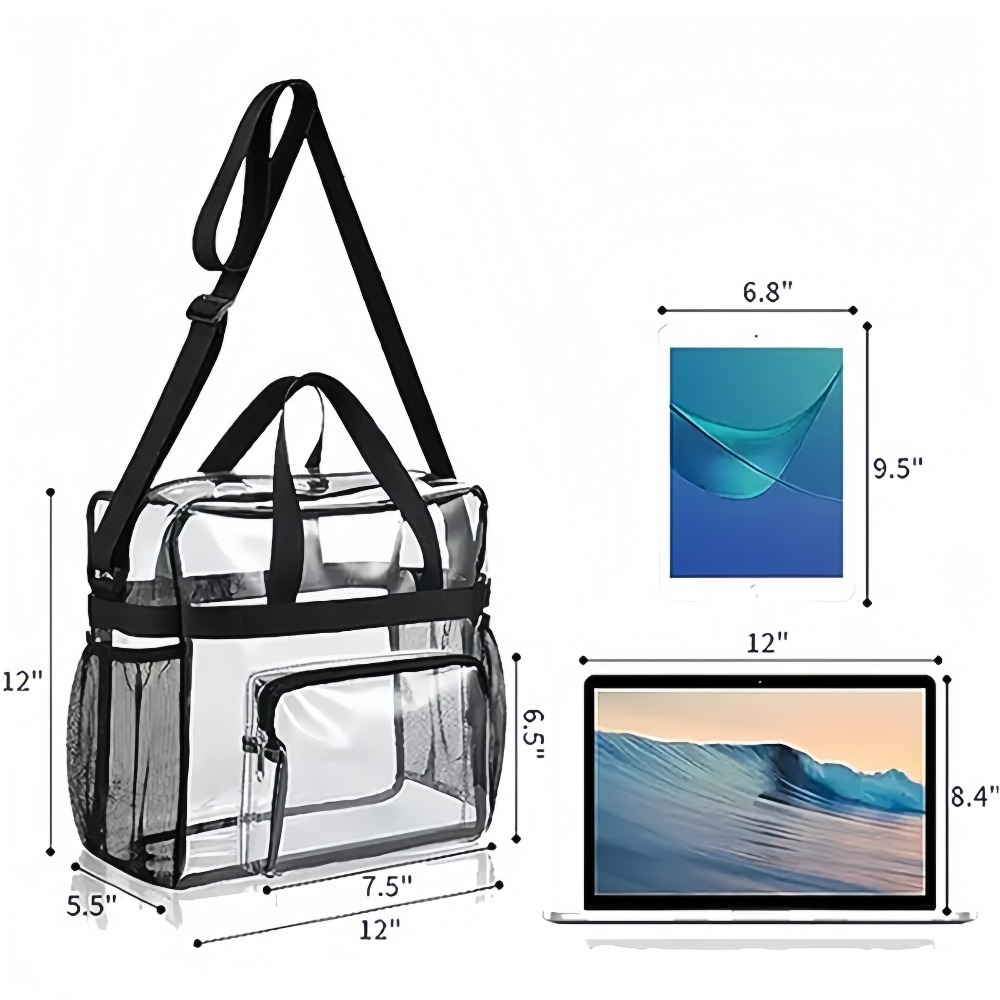 حقيبة حمل شفافة متينة من البلا - مراجعة Women Bags Crossbody وسعره