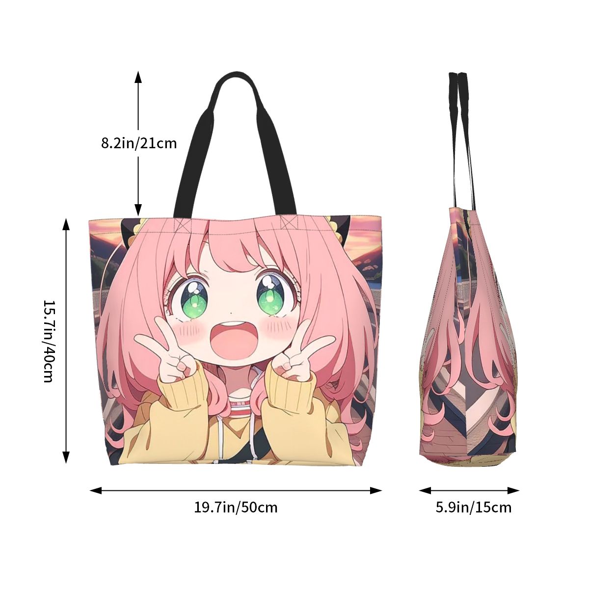 حقيبة تسوق من Spy X Family Ani - مراجعة Women X Bags وسعره