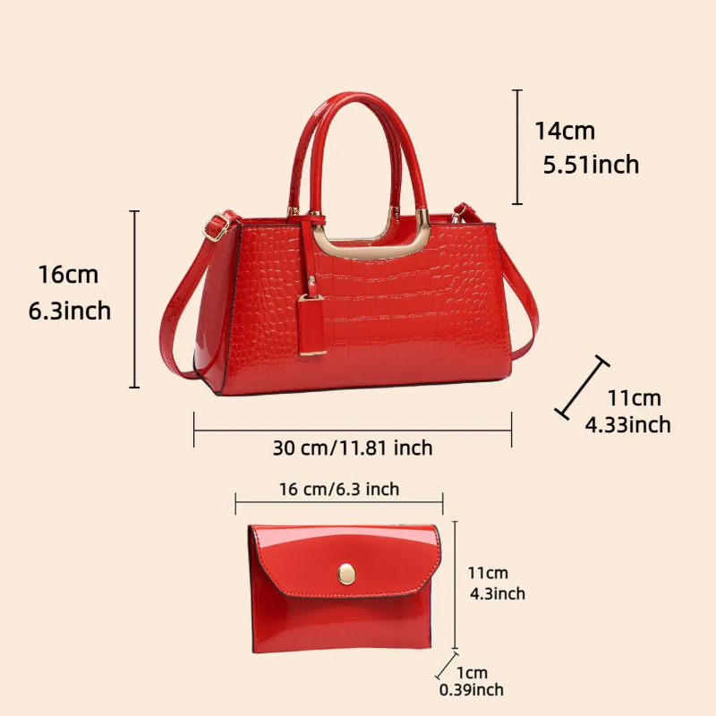 مجموعة حقائب يد نسائية، حقائب  - مراجعة Women Bags Crossbody وسعره