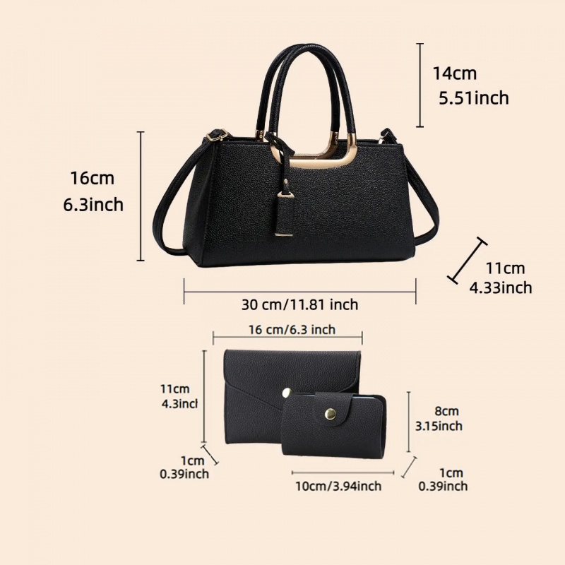حقائب كتف من جلد البولي يوريثا - مراجعة Women Bags Crossbody وسعره