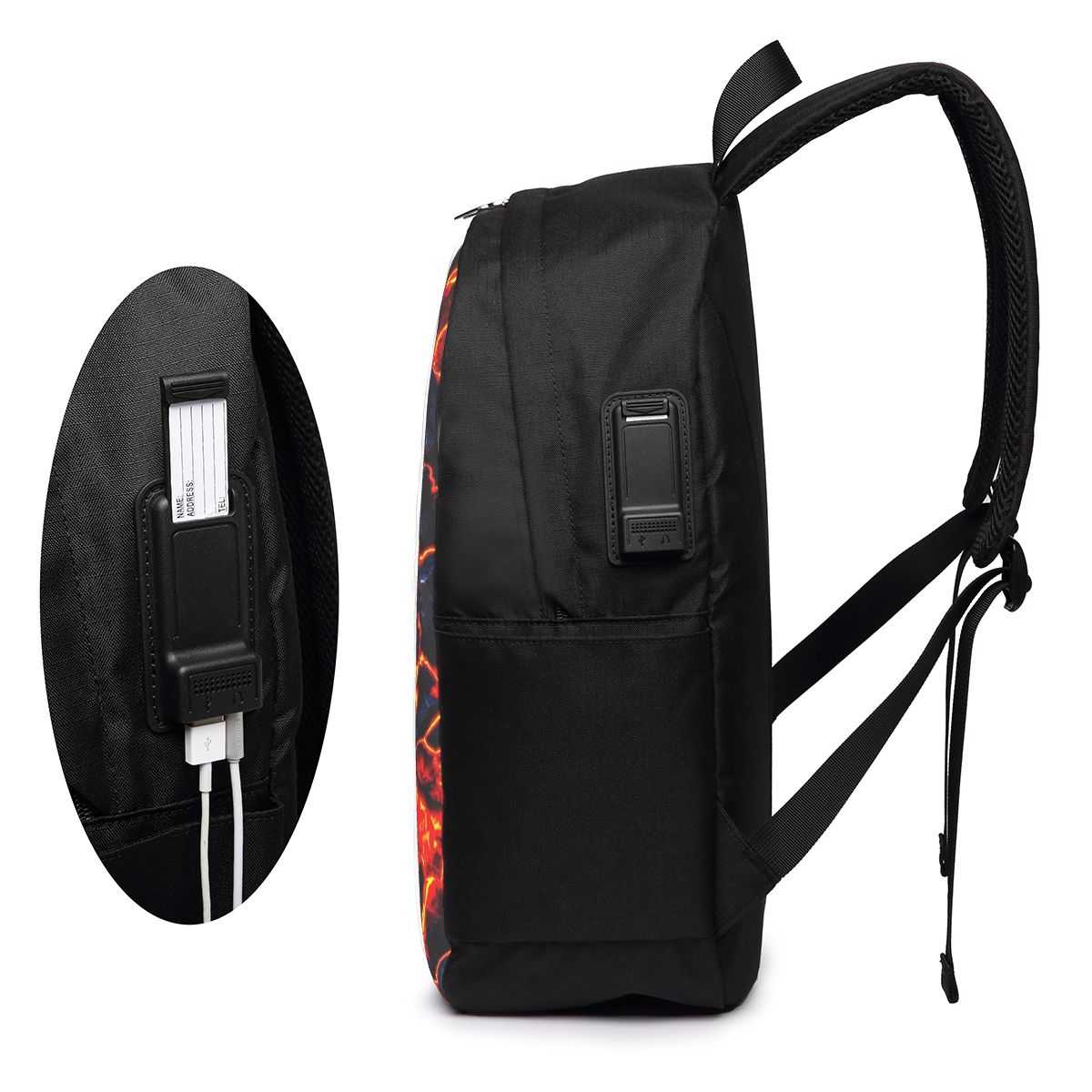حقيبة ظهر بتصميم بركان الماغما - مراجعة Women'S Bag وسعره