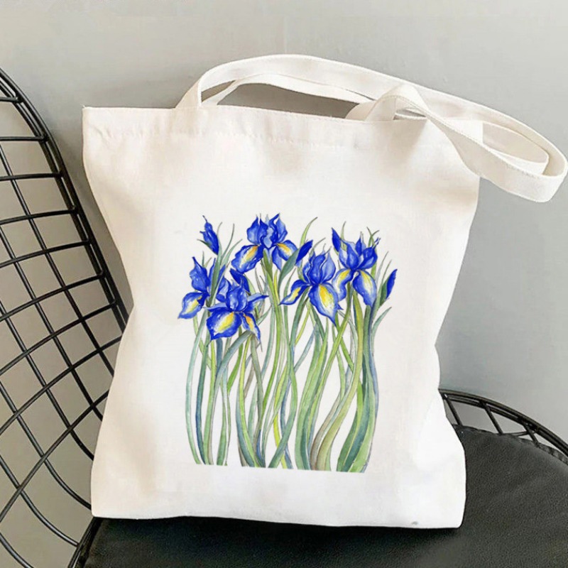 حقيبة تسوق قماشية بطبعة زهور ب - مراجعة Women'S Bags Very وسعره