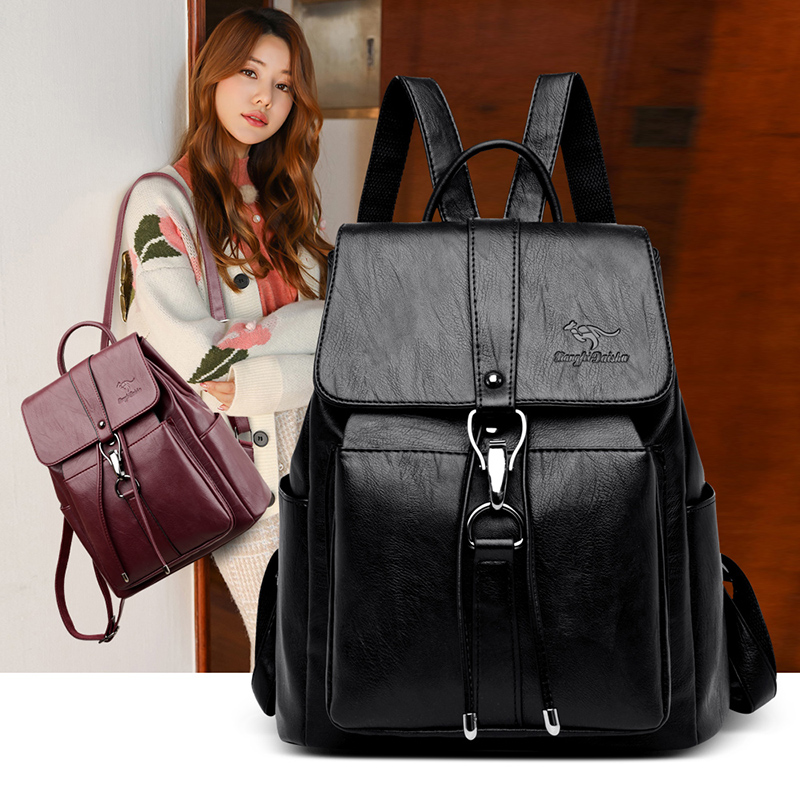 حقيبة ظهر مضادة للسرقة للنساء  - مراجعة Women Bags Offers وسعره