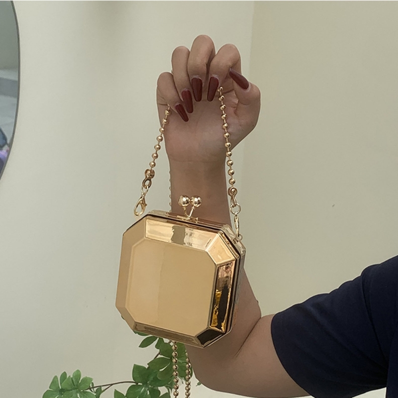 صغيرة فاخرة الذهب مساء حفلة مخ - مراجعة Women'S Evening Bags وسعره