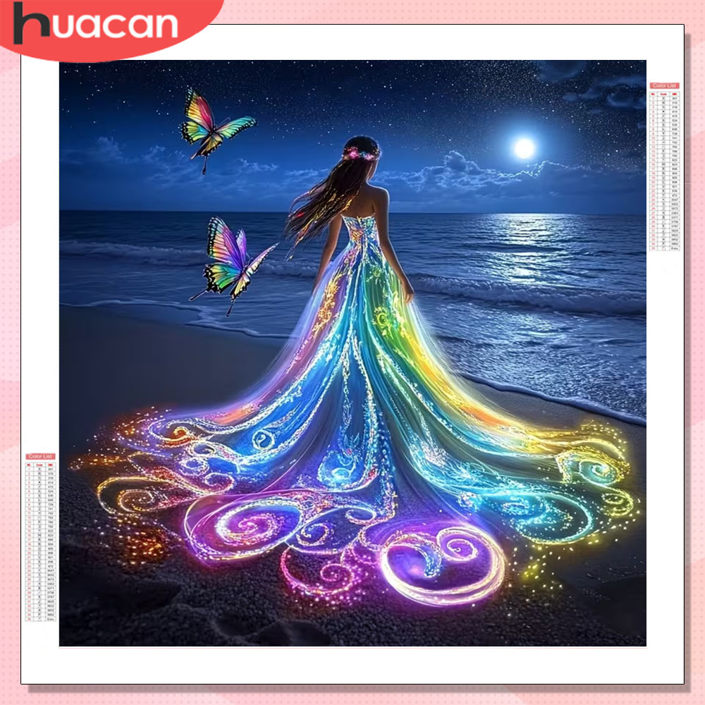 HUACAN لوحة فسيفساء ماسية من ا - مراجعة Women'S Bags New Collection وسعره
