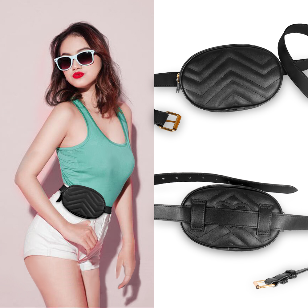 حقيبة خصر من الجلد الصناعي للن - مراجعة Women'S Bum Bags وسعره
