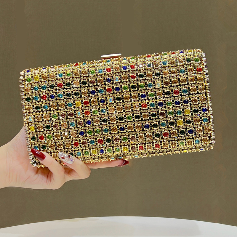 حقيبة سهرة نسائية فاخرة مرصعة  - مراجعة Women'S Evening Bags وسعره
