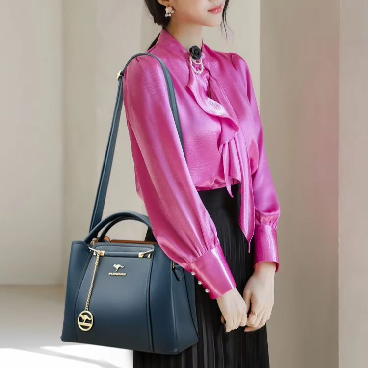 2024 المرأة الفاخرة مصمم 3 طبق - مراجعة Women'S Kangaroo Bags وسعره