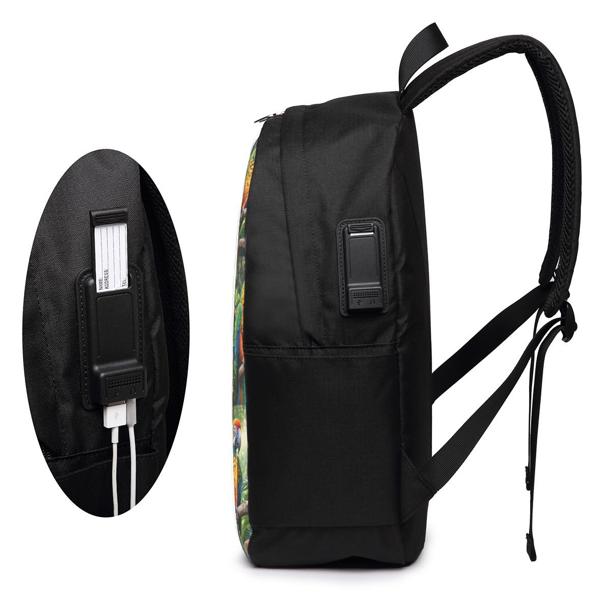 حقيبة ظهر لطيفة على شكل ببغاء  - مراجعة Women'S Bag وسعره