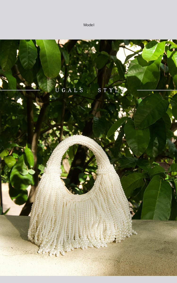 حقيبة يد فاخرة بتصميم مقبض لؤل - مراجعة Women'S Evening Bags وسعره