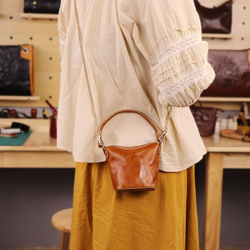 حقيبة صغيرة من الجلد المشمع -  - مراجعة Women'S Bags Top 10 وسعره